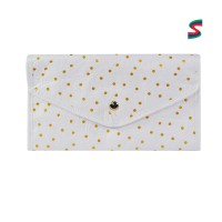 Custom Small Polyester Storage Sublimation Zipper Cosmetic Tool Clutch Bag